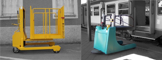 Platform lifter - TEKonTRACKS